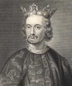 John, later in life as king