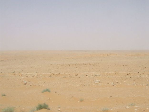 The Syrian desert, where once an empire flourished.
